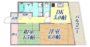 グランドール堀内の物件間取画像